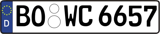 BO-WC6657