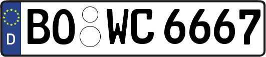 BO-WC6667