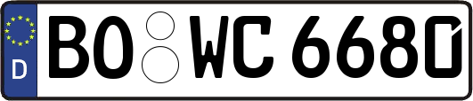 BO-WC6680