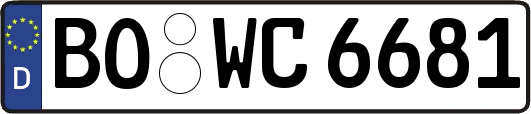 BO-WC6681