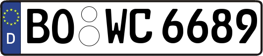 BO-WC6689