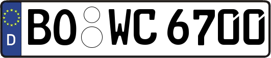 BO-WC6700