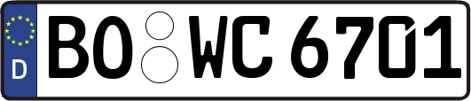 BO-WC6701