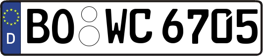 BO-WC6705