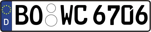 BO-WC6706