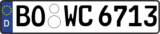 BO-WC6713