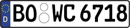 BO-WC6718
