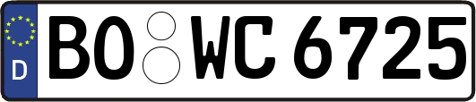 BO-WC6725