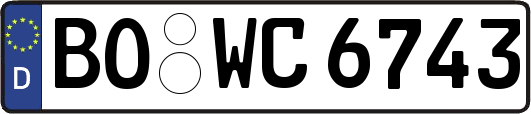 BO-WC6743
