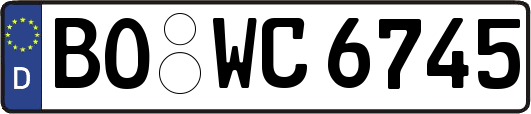 BO-WC6745