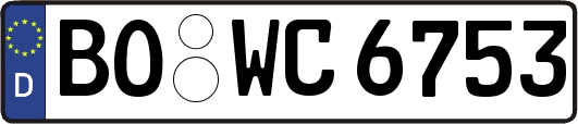 BO-WC6753