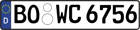 BO-WC6756