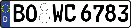 BO-WC6783