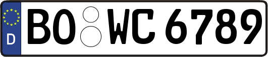 BO-WC6789