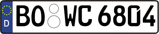 BO-WC6804