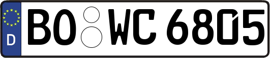 BO-WC6805