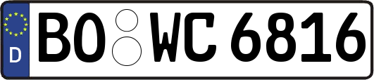 BO-WC6816