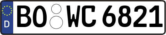 BO-WC6821