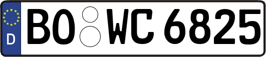BO-WC6825