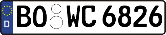 BO-WC6826