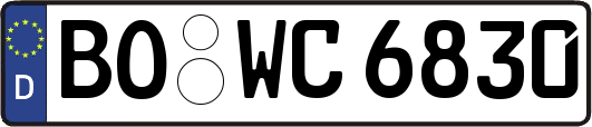 BO-WC6830