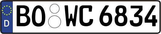 BO-WC6834