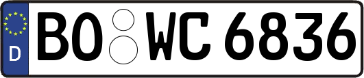 BO-WC6836
