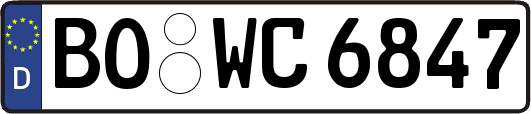BO-WC6847