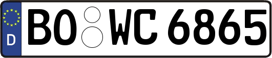 BO-WC6865