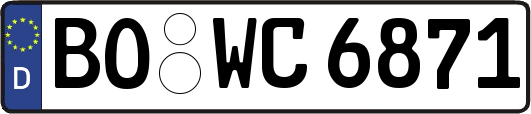 BO-WC6871
