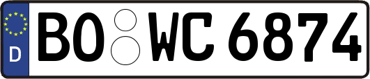 BO-WC6874