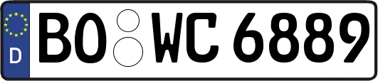 BO-WC6889