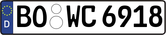 BO-WC6918