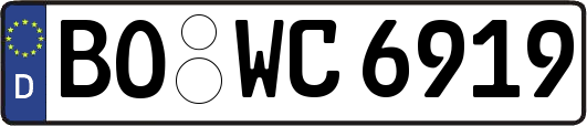 BO-WC6919