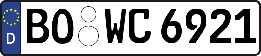BO-WC6921
