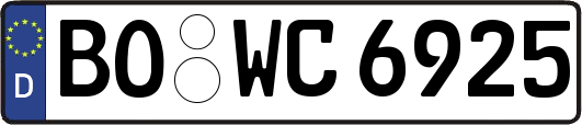 BO-WC6925