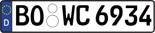 BO-WC6934