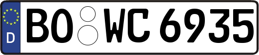 BO-WC6935