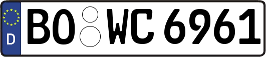 BO-WC6961