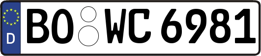 BO-WC6981