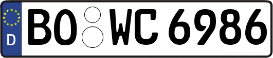 BO-WC6986