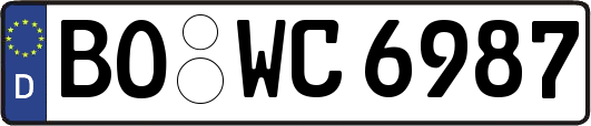 BO-WC6987