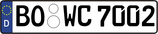BO-WC7002