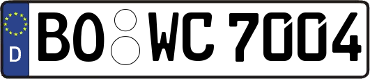 BO-WC7004