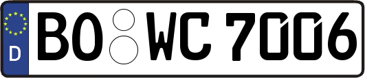 BO-WC7006