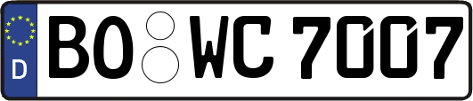 BO-WC7007