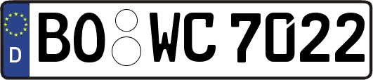 BO-WC7022