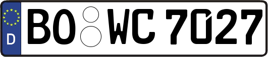 BO-WC7027
