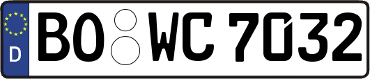 BO-WC7032