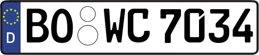 BO-WC7034